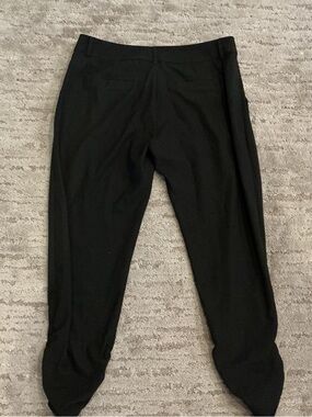 Parker Straight-Leg Dress Pants in Black